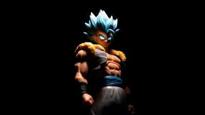 Goku glow 4k wallpaper
