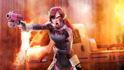 dva overwatch 2020 4k d4 wallpaper