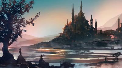 fantasy knight art background 4k 58 wallpaper