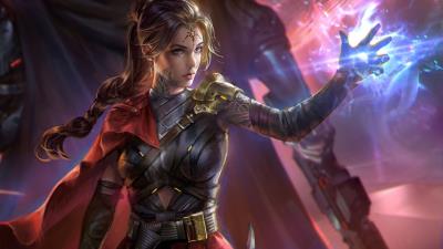 fantasy soldier art u1 wallpaper