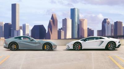 ferrari vs lamborghini 8s wallpaper