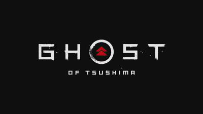 ghost of tsushima logo 4k p1 wallpaper