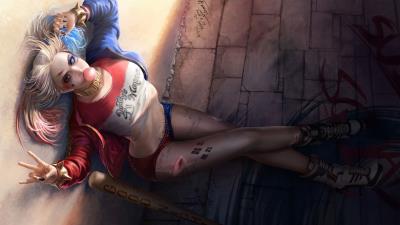 Harley quinn fan art image wallpaper