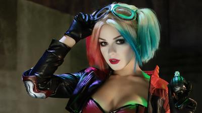 Harley quinncosplay wallpaper