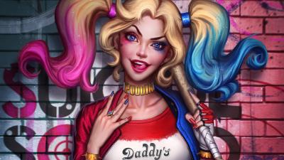 harley quinn artwork 2 wallpaper