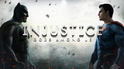 injustice gods among us bvs key art de wallpaper