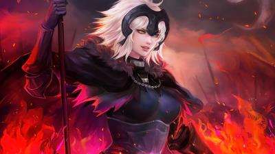 jeanne alter anime fate grand order y9 wallpaper