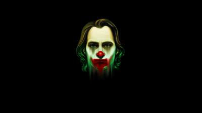 joaquin phoenix joker dark minimal 4k l0 wallpaper