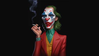joker cigratte smoking time yc wallpaper