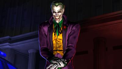 joker smiling art 08 wallpaper