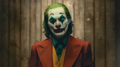 joker smoking cigratte bn wallpaper