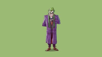 joker standing minimal 4k 47 wallpaper