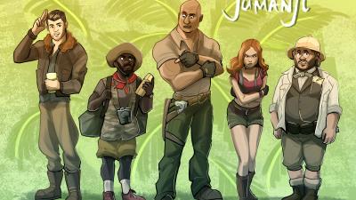 jumanji welcome to the jungle 4k artwork gu wallpaper