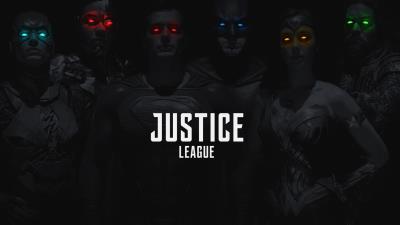 justice league 2017 monochrome colored eyes pe wallpaper