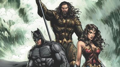 justice league aquaman batman wonder woman artwork bg wallpaper