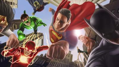justice league artwork 4k 5e wallpaper