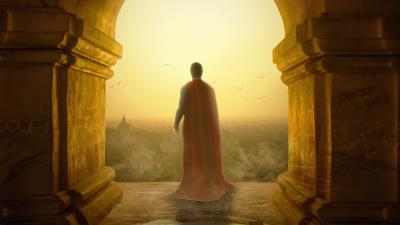 knightmare superman 4k fn wallpaper