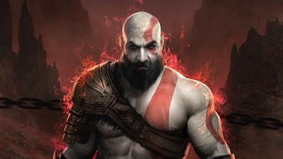 kratos god of war 4 2020 4k 2w wallpaper