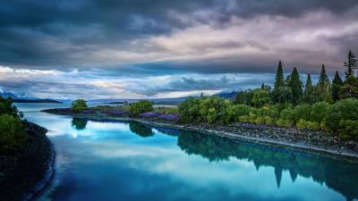 lake tekapo 4k uo wallpaper