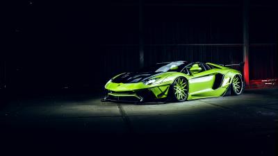 lamborghini huracan liberty walk 4k yg wallpaper