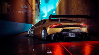 lamborghini huracan need for speed 9o wallpaper
