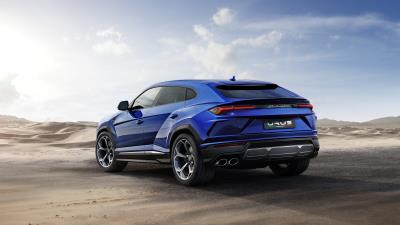 lamborghini urus blue color 4k uj wallpaper