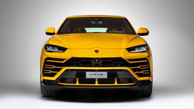 lamborghini urus front view 9d wallpaper