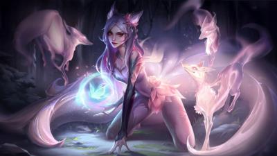 league of legends fantasy fox 4k xv wallpaper