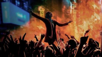 life is a comedy 4k jq wallpaper