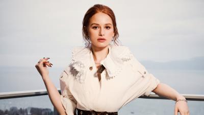 madelaine petsch flaunt magazine 4k 7l wallpaper