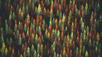 material design forest lu wallpaper