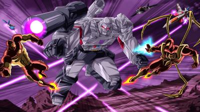 megatron vs iron man iron spiderman bl wallpaper
