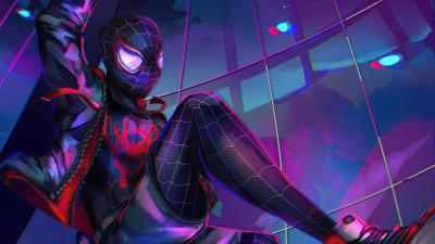 miles morales ps5 4k rx wallpaper