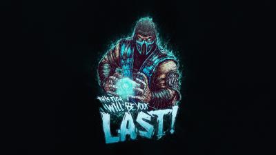 mortal kombat sub zero 4k ce wallpaper