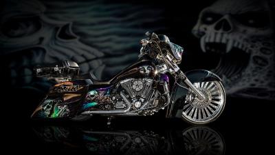 motorcycles bike design airbrush wallpaper