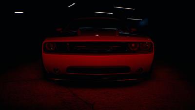 need for speed red dodge challenger kq wallpaper