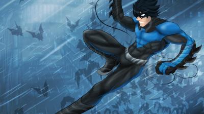 nightwing 4k artwork pa wallpaper