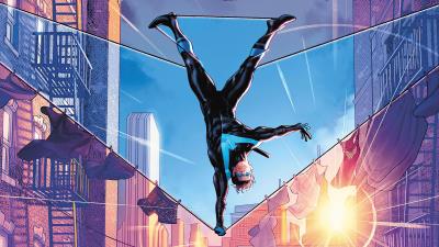 nightwing 80 variant cover 4k ng wallpaper