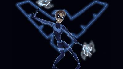 nightwing gotham knights dc super hero 4k lq wallpaper