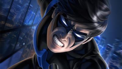 nightwing newarts ub wallpaper