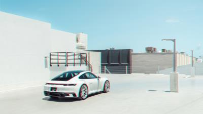 porsche 911 carrera 3d 4k 3d wallpaper