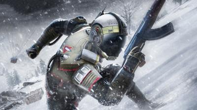 pubg guy in snow zs wallpaper