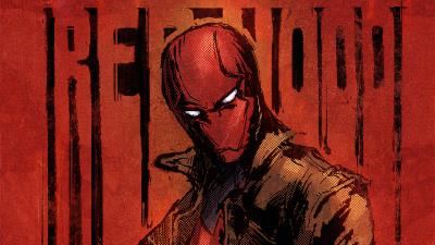 Red hood 4k art qn wallpaper