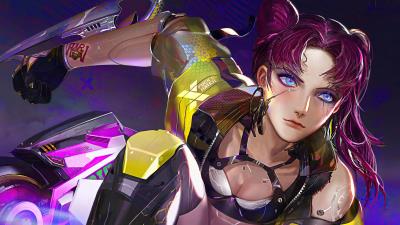 Riri cyberpunk 2077 wallpaper