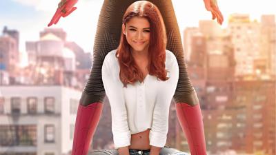 Spider man far from home zendaya poster 6p wallpaper