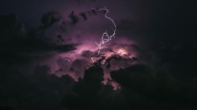 Storm lightning cloud wallpaper