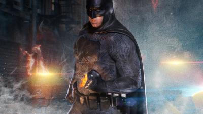 Suicide squad batman 4k wallpaper