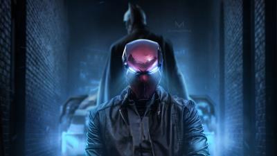 red hood and batman 1m wallpaper