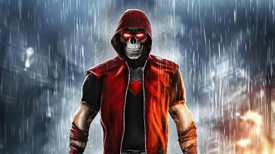 red hood comic book art 4k ns wallpaper