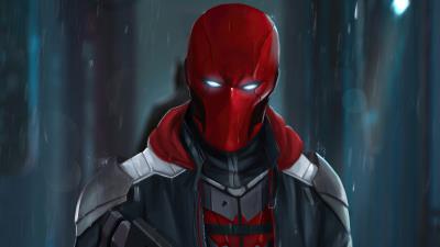 red hood mask 2020 4k pc wallpaper